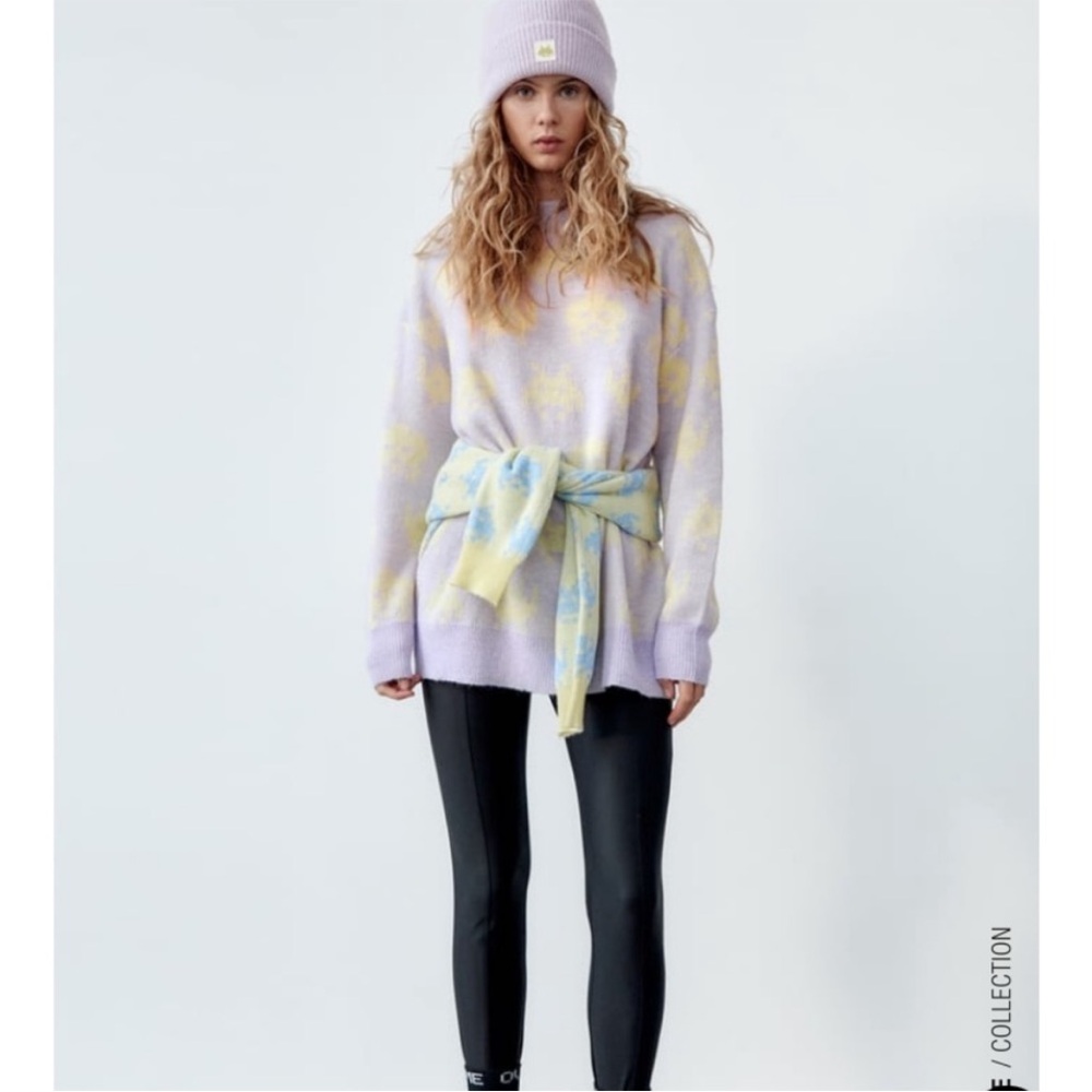 ZARA x Space Invaders Taito Oversized Sweater/Dress